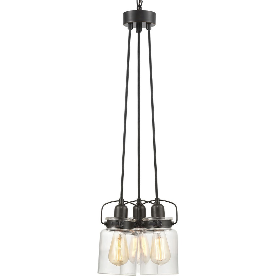 Progress Calhoun P400132-020 Chandelier Light - Antique Bronze