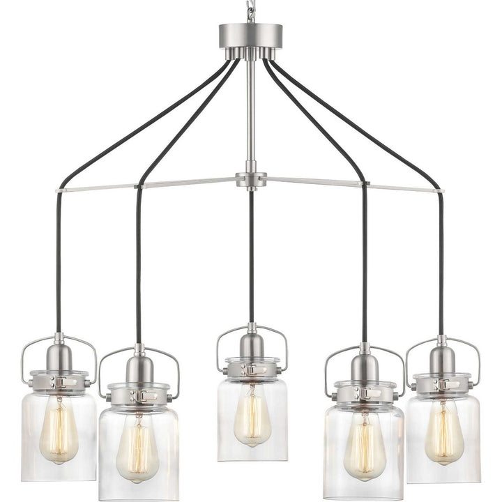 Progress Calhoun P400133-009 Chandelier Light - Brushed Nickel
