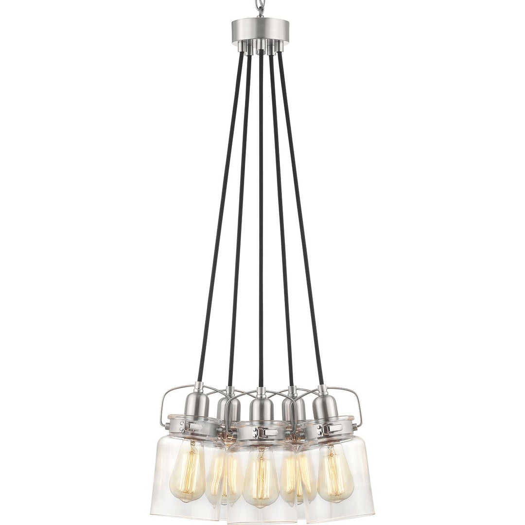 Progress Calhoun P400133-009 Chandelier Light - Brushed Nickel