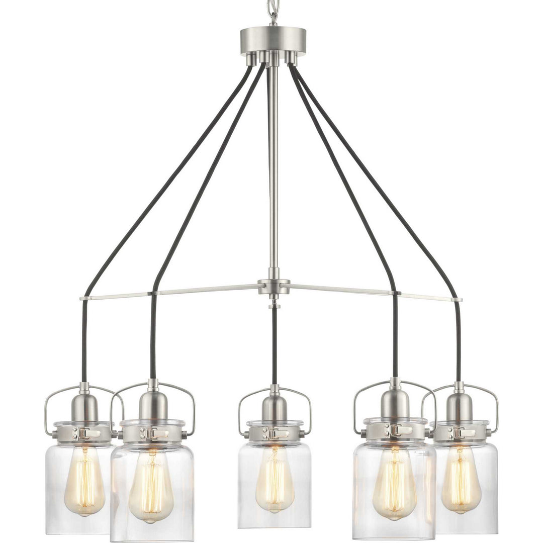 Progress Calhoun P400133-009 Chandelier Light - Brushed Nickel