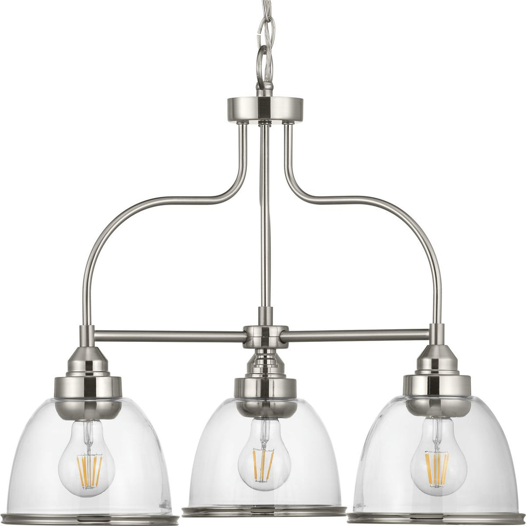 Progress Saluda P400134-009 Chandelier Light - Brushed Nickel