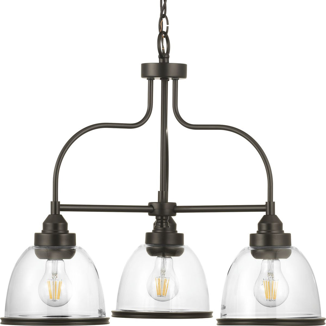 Progress Saluda P400134-020 Chandelier Light - Antique Bronze