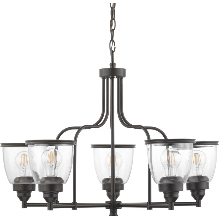 Progress Saluda P400136-020 Chandelier Light - Antique Bronze