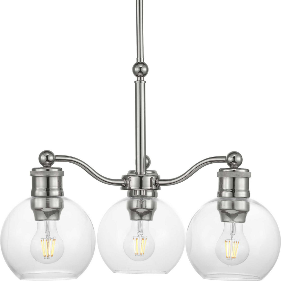 Progress Hansford P400146-104 Chandelier Light - Polished Nickel