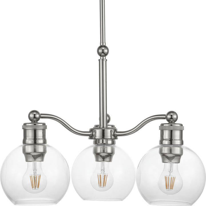 Progress Hansford P400146-104 Chandelier Light - Polished Nickel