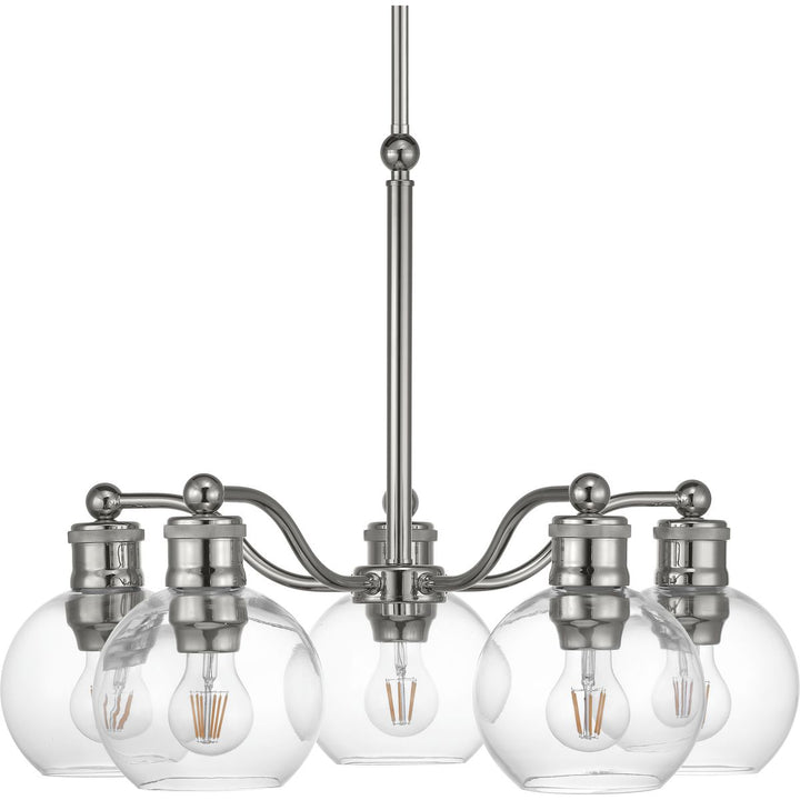 Progress Hansford P400147-104 Chandelier Light - Polished Nickel
