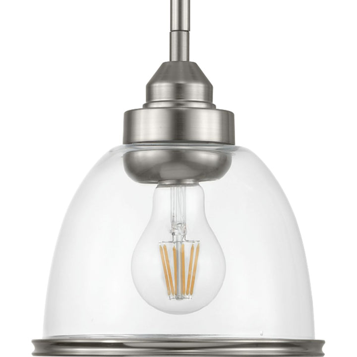 Progress Saluda P500137-009 Pendant Light - Brushed Nickel