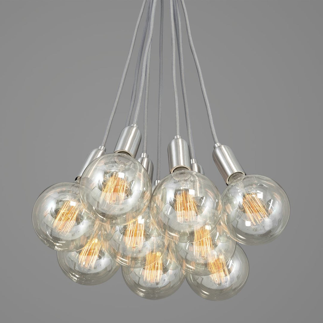 Progress Cirro P500140-009 Chandelier Light - Brushed Nickel