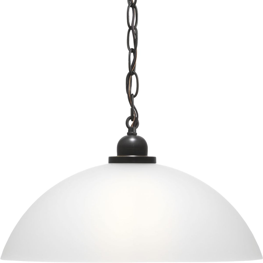 Progress Classic Dome Pendant P500149-020 Pendant Light - Antique Bronze