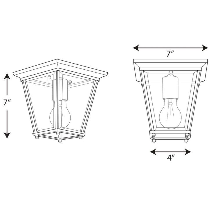 Progress Burlington P550035-020 Ceiling Light - Antique Bronze