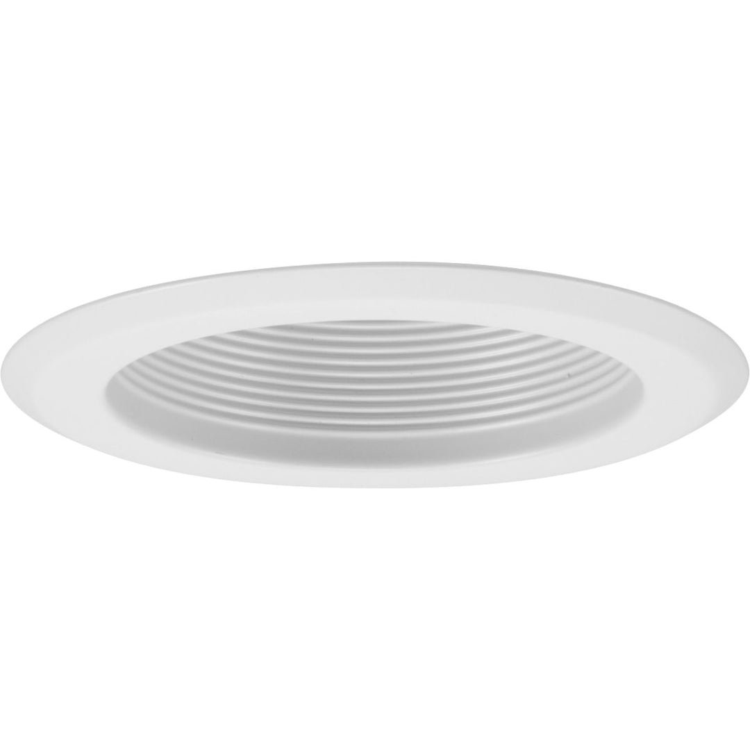 Progress Lighting P868-28 Recessed 5" Recessed Step Baffle Trim For 5" Housing Recessed Light White