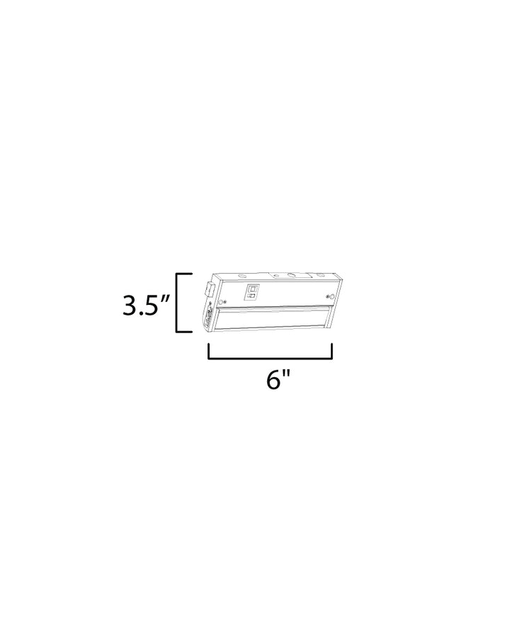 Maxim Lighting 89862WT  Countermax 5K Home Decor White