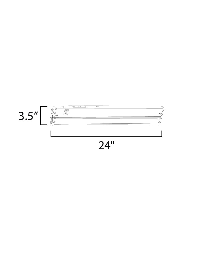 Maxim Lighting 89865WT  Countermax 5K Home Decor White