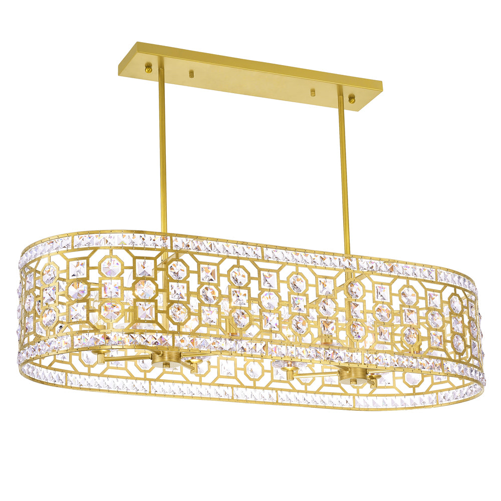 CWI Belinda 1026p41-8-193 Pendant Light - Champagne