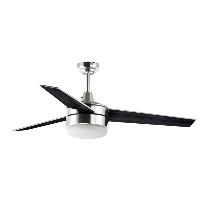 Maxim Trio 89909FTSNBK Ceiling Fan 52 - Satin Nickel / Black