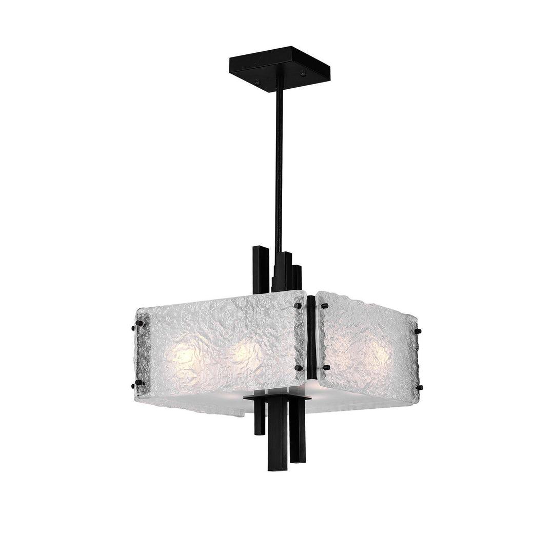 CWI Assunta 9973p13-6-101 Chandelier Light - Black