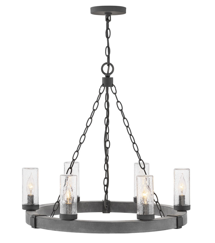 Hinkley Lighting 29206DZ Modern Sawyer Outdoor Aged Zinc