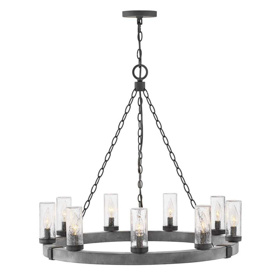 Hinkley Lighting 29208DZ  Sawyer Outdoor Aged Zinc