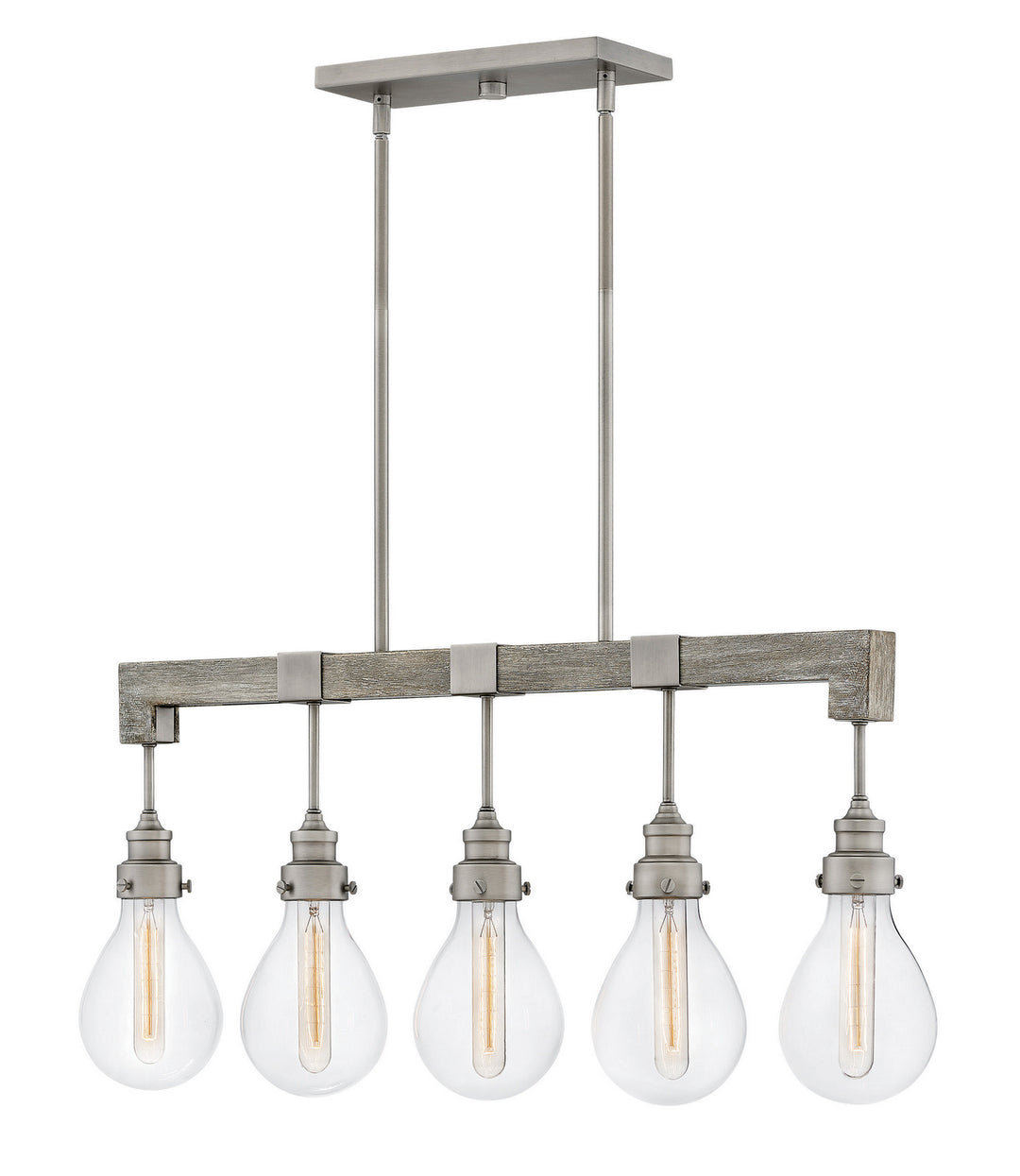 Hinkley Denton 3266PW Pendant Light - Pewter