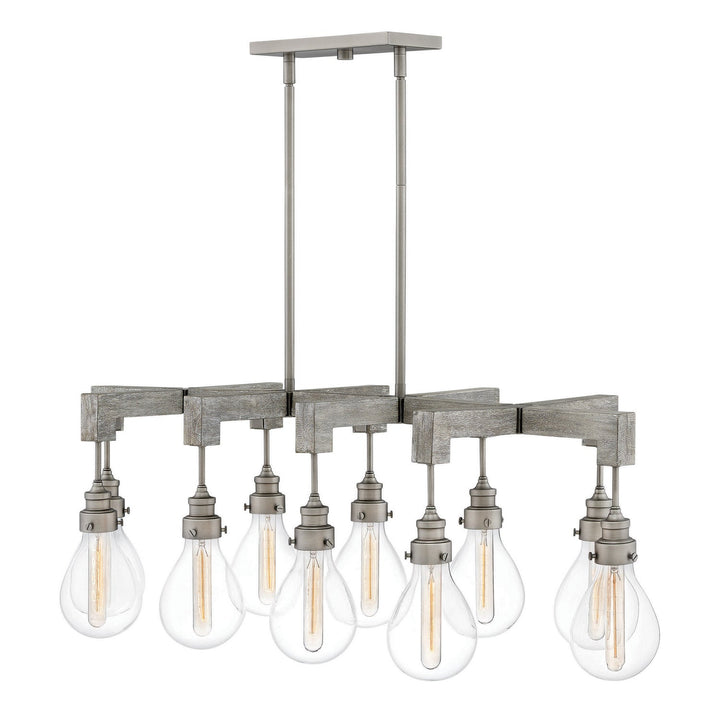 Hinkley Denton 3269PW Chandelier Light - Pewter