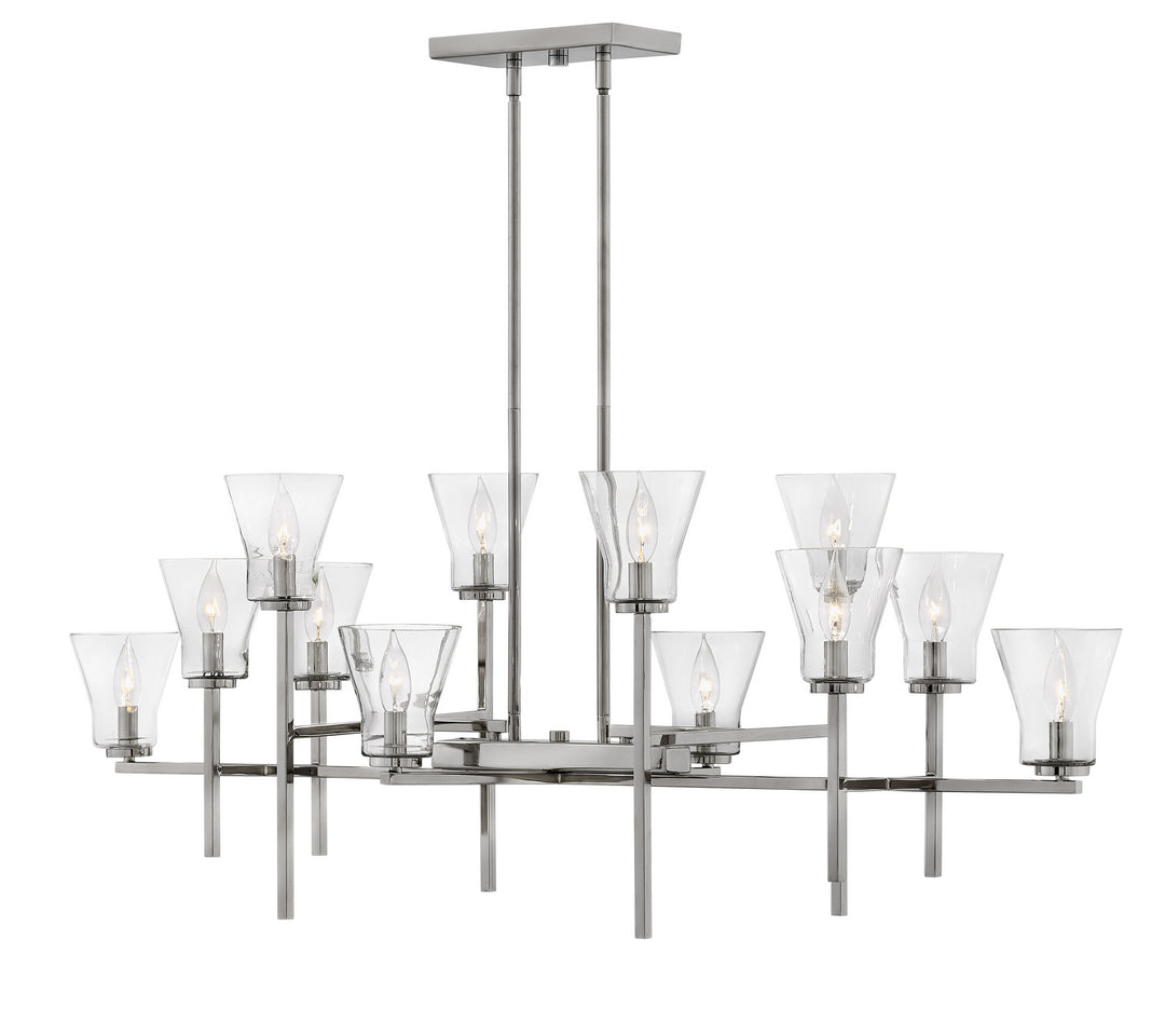 Hinkley Arden 3459PL Chandelier Light - Polished Antique Nickel