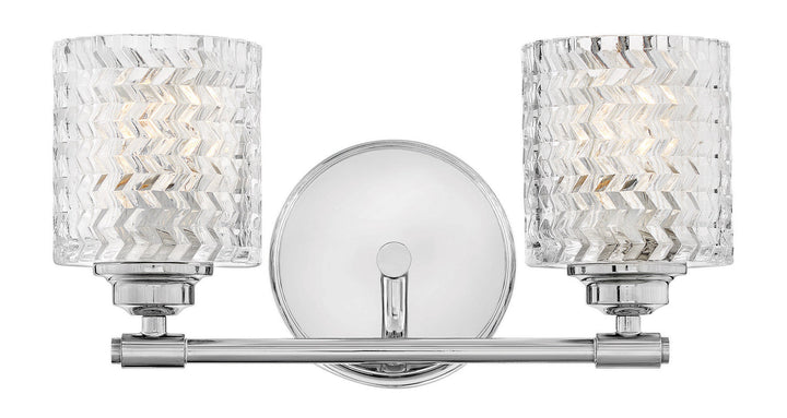 Hinkley Elle 5042CM Bath Vanity Light 15 in. wide - Chrome