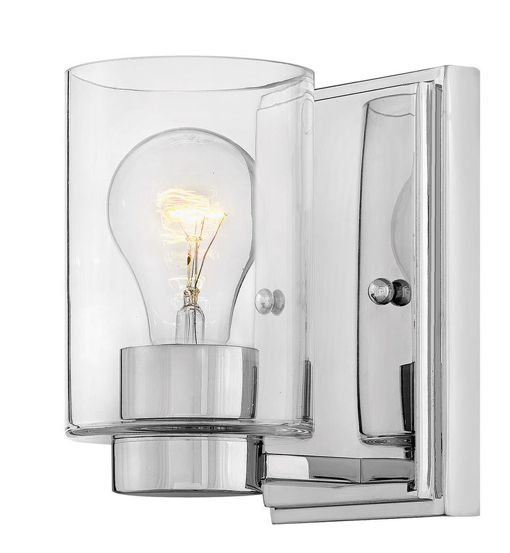 Hinkley Miley 5050CM-CL Wall Sconce Light - Chrome with Clear glass