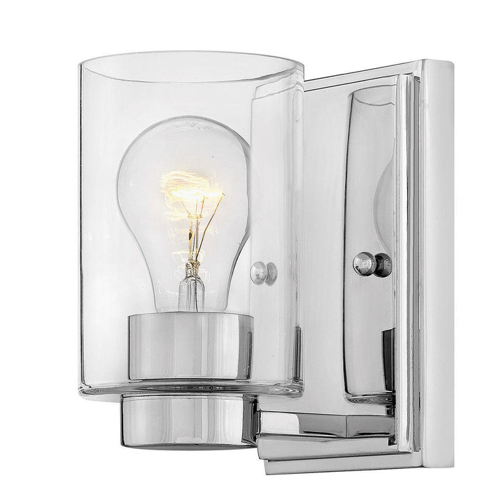 Hinkley Miley 5050CM-CL Wall Sconce Light - Chrome with Clear glass