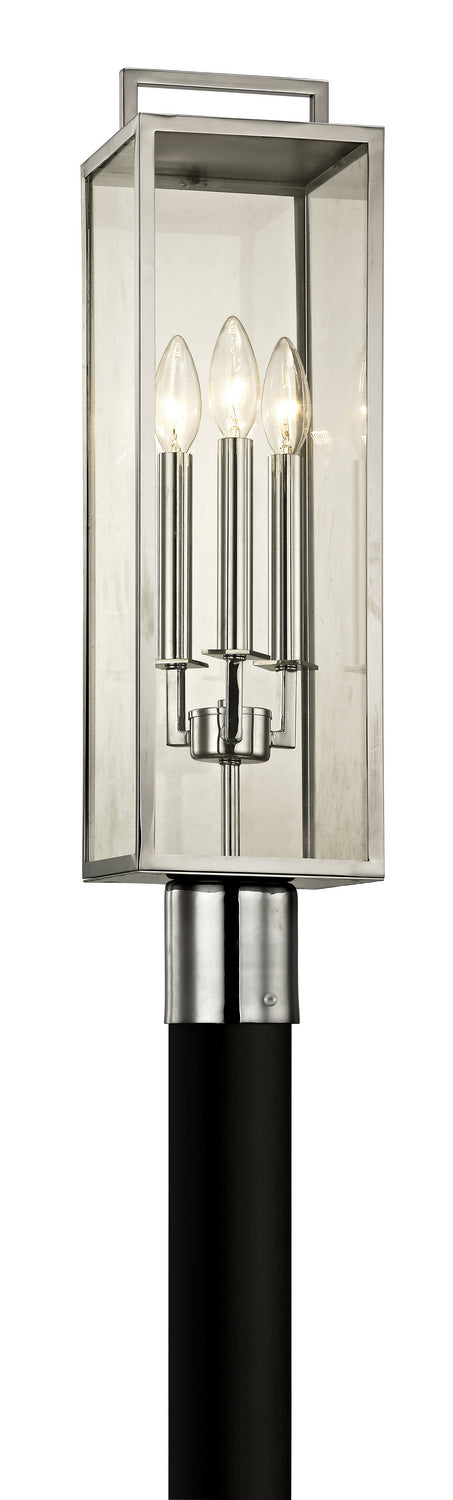 Troy Lighting P6535  Beckham Outdoor Polished Stainless