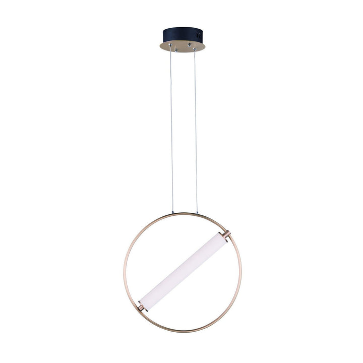 ET2 by Maxim Flare E23274-93BKSFTG Pendant Light - Black / Soft Gold