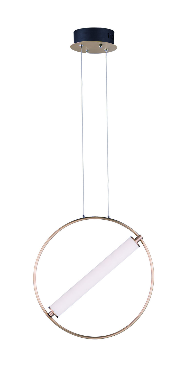 ET2 by Maxim Flare E23274-93BKSFTG Pendant Light - Black / Soft Gold