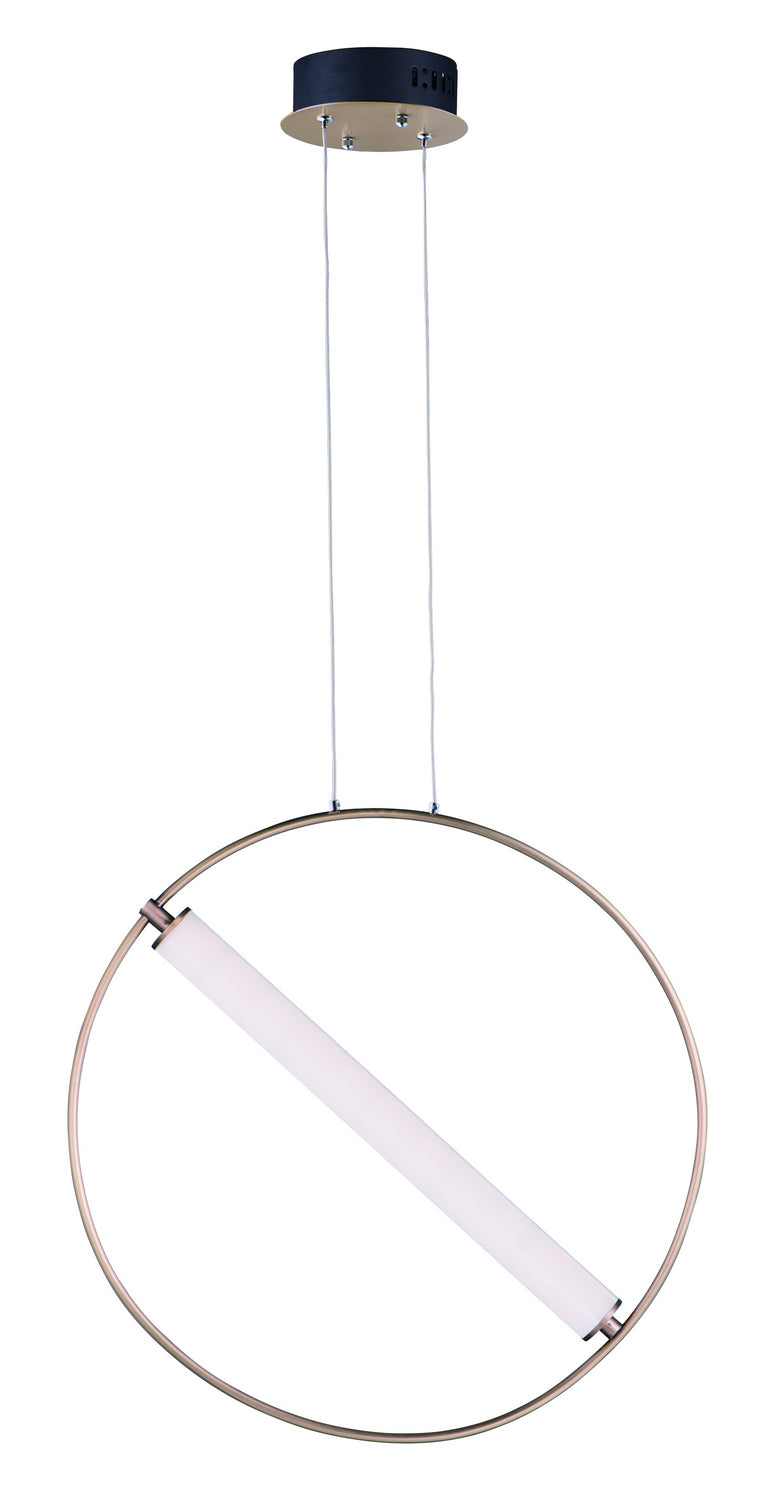 ET2 by Maxim Flare E23275-93BKSFTG Pendant Light - Black / Soft Gold