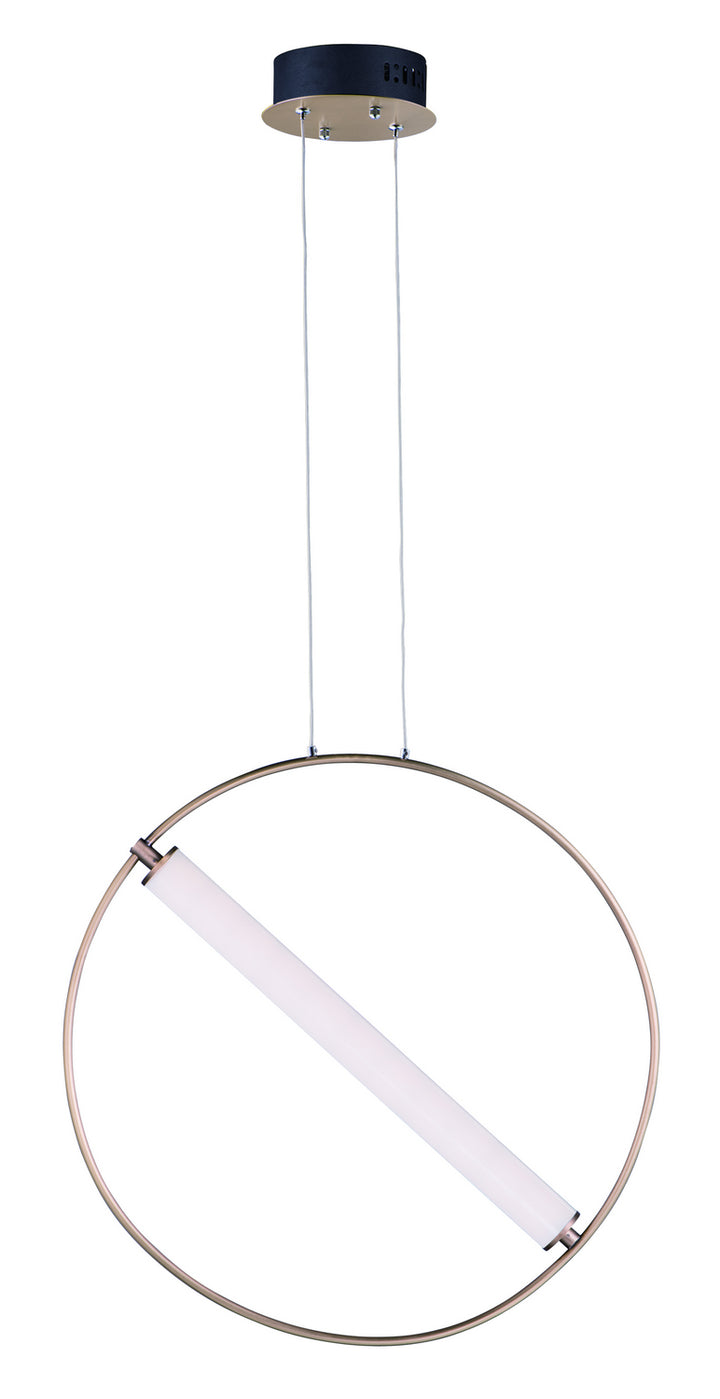ET2 by Maxim Flare E23275-93BKSFTG Pendant Light - Black / Soft Gold