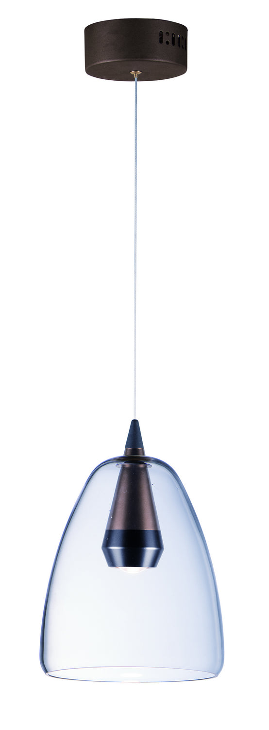 ET2 by Maxim Sven E24608-18BKCOF Pendant Light - Black / Coffee