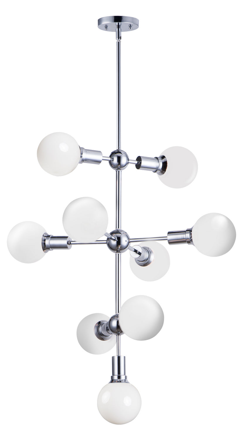 Maxim Molecule 11349PC Chandelier Light - Polished Chrome