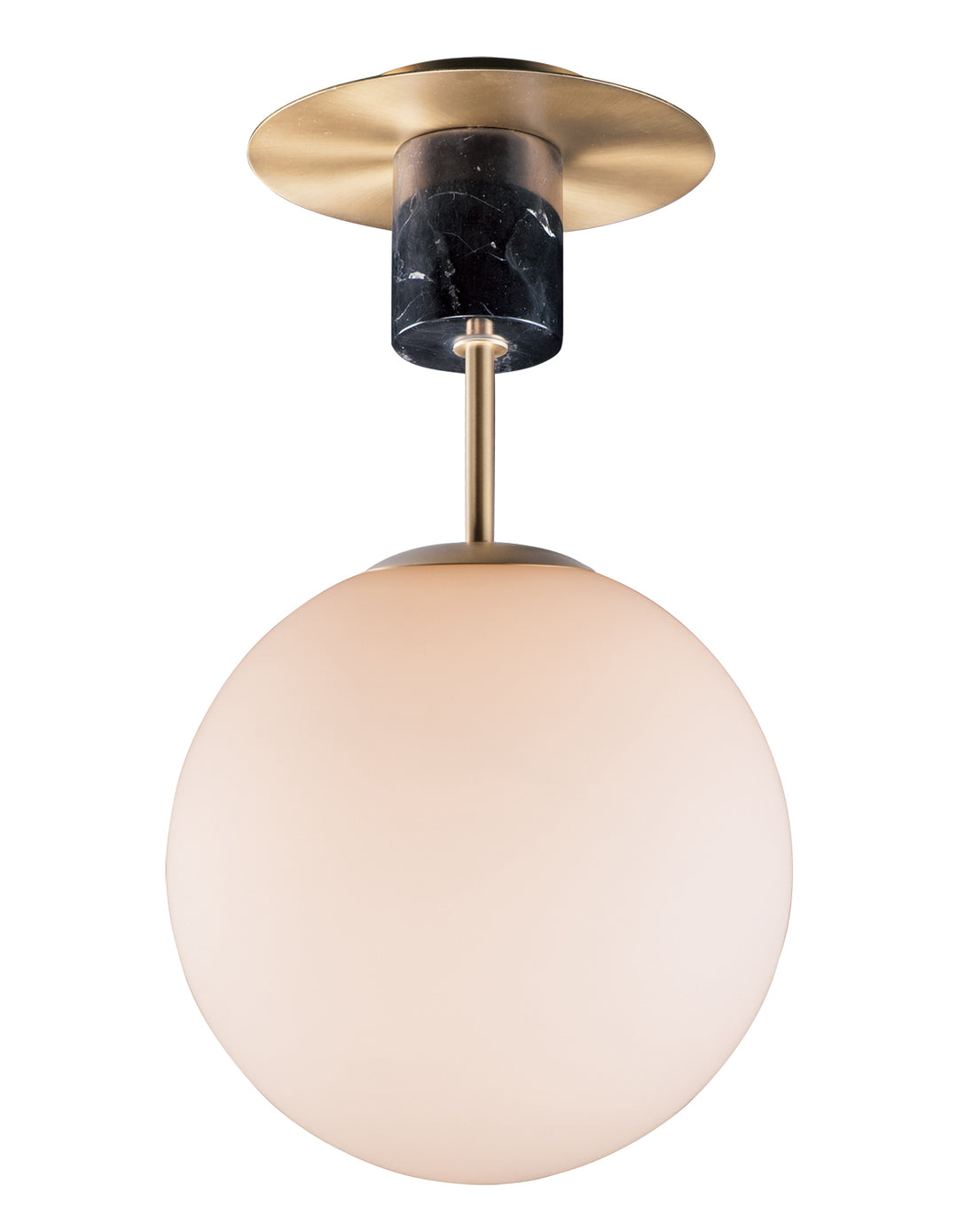 Maxim Vesper 26031SWSBRBK Ceiling Light - Satin Brass / Black