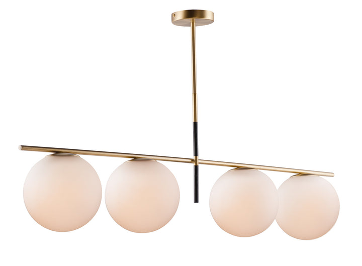 Maxim Vesper 26036SWSBRBK Pendant Light - Satin Brass / Black