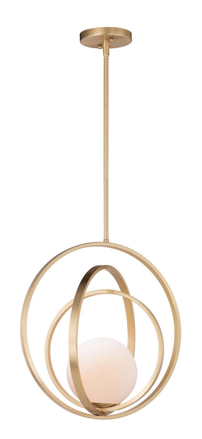 Maxim Coronet 26054SWSBR Pendant Light - Satin Brass