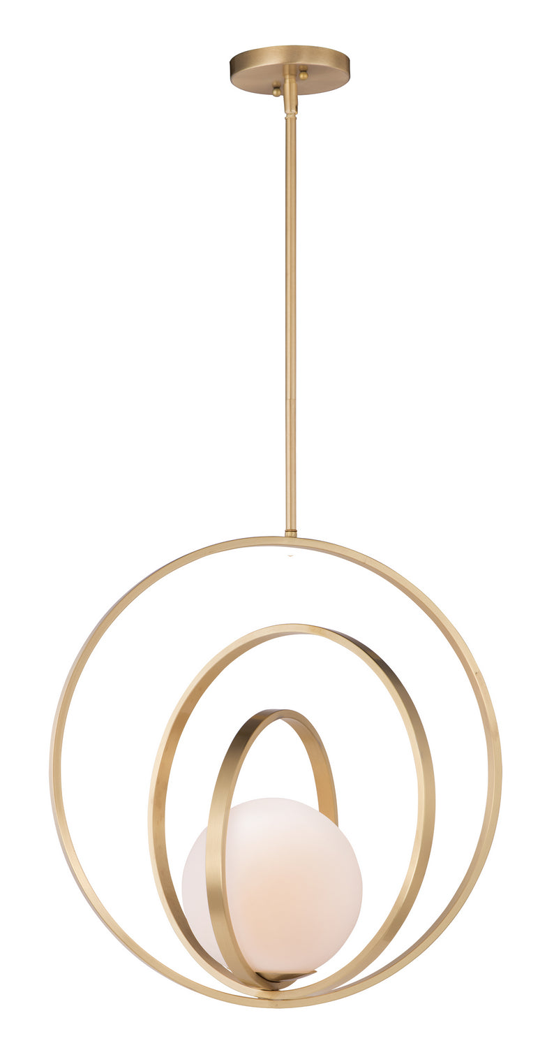 Maxim Coronet 26056SWSBR Pendant Light - Satin Brass