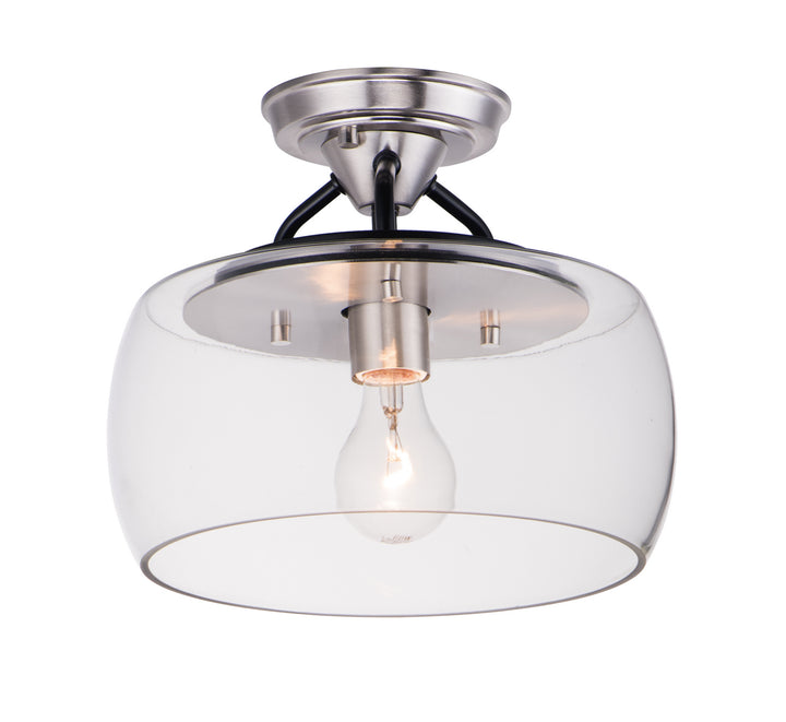 Maxim Goblet 26129CLBKSN Ceiling Light - Black / Satin Nickel