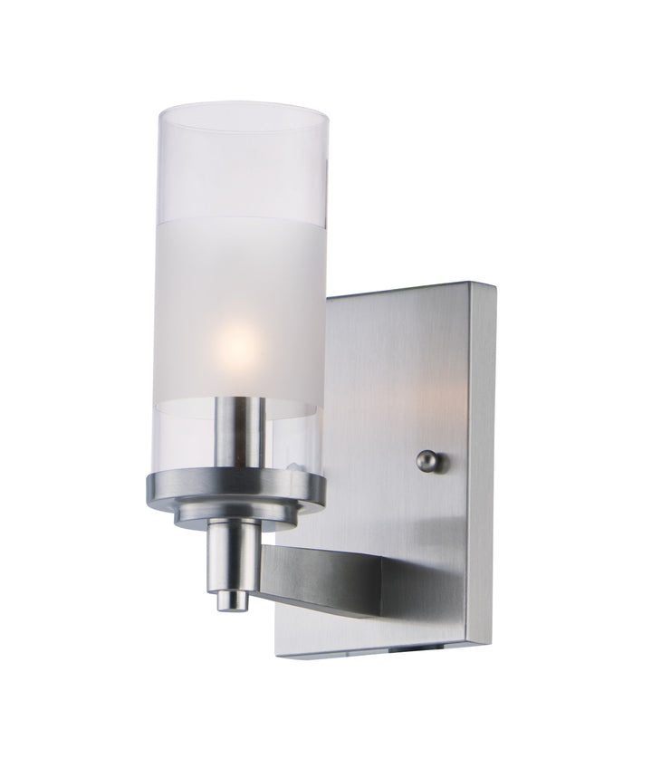 Maxim Crescendo 26321CLFTSN Wall Sconce Light - Satin Nickel