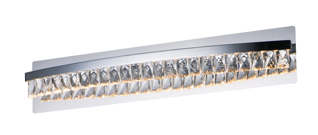 Maxim Icycle 38368BCPC Bath Vanity Light 6 in. wide - Polished Chrome