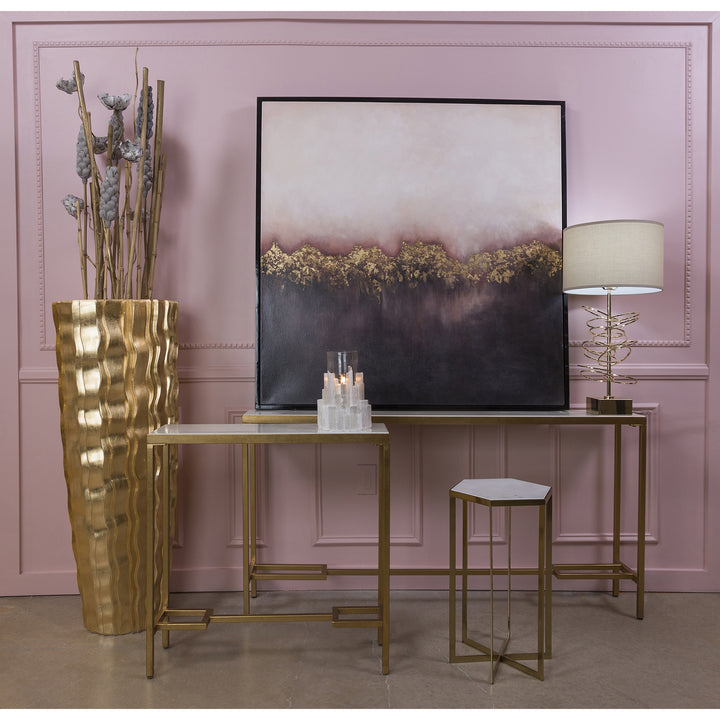 Elk Lighting 1114-316  Equus Furniture Gold Leaf