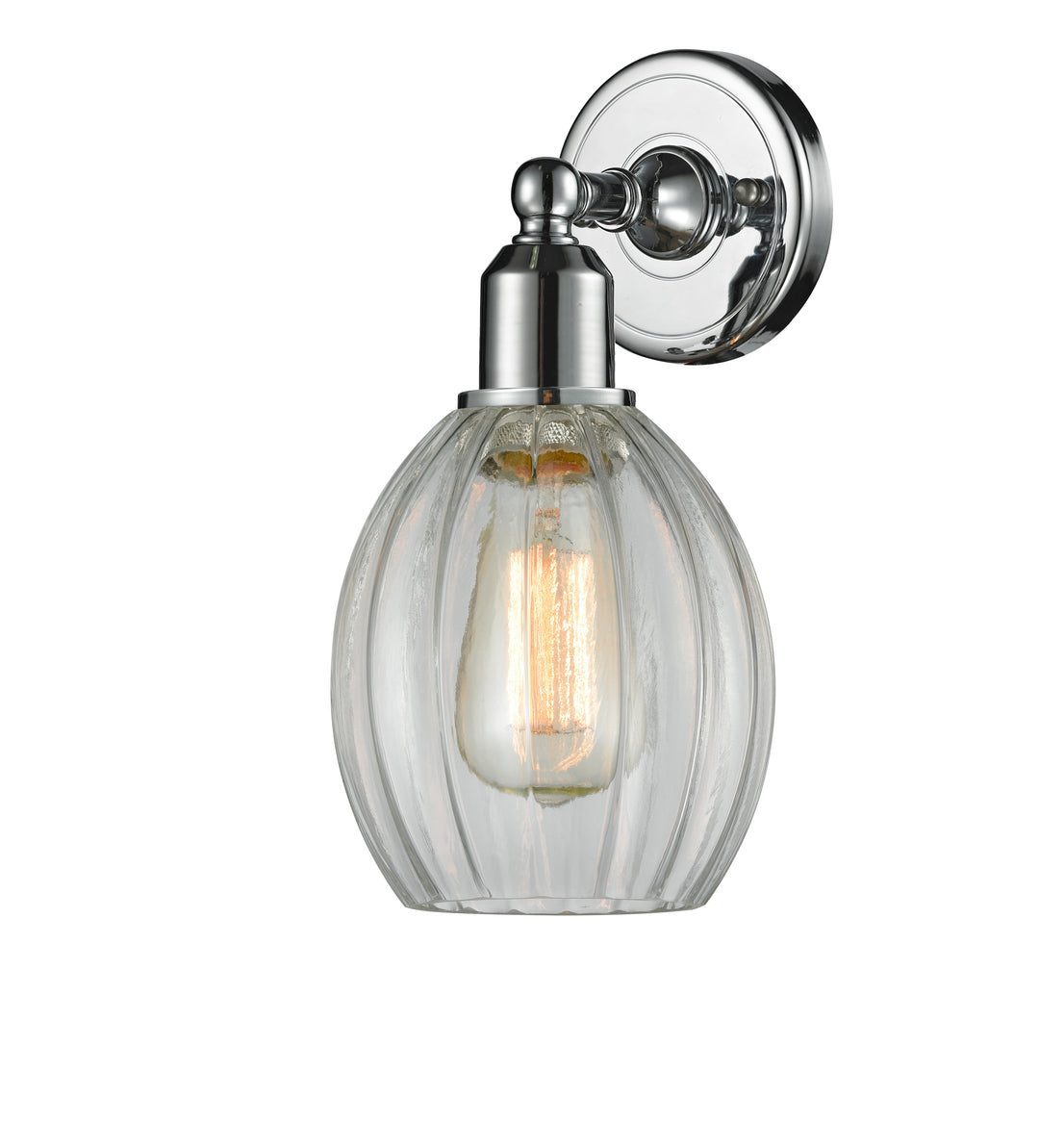 Innovations Austere 900-1W-PC-G82-LED Wall Sconce Light - Polished Chrome