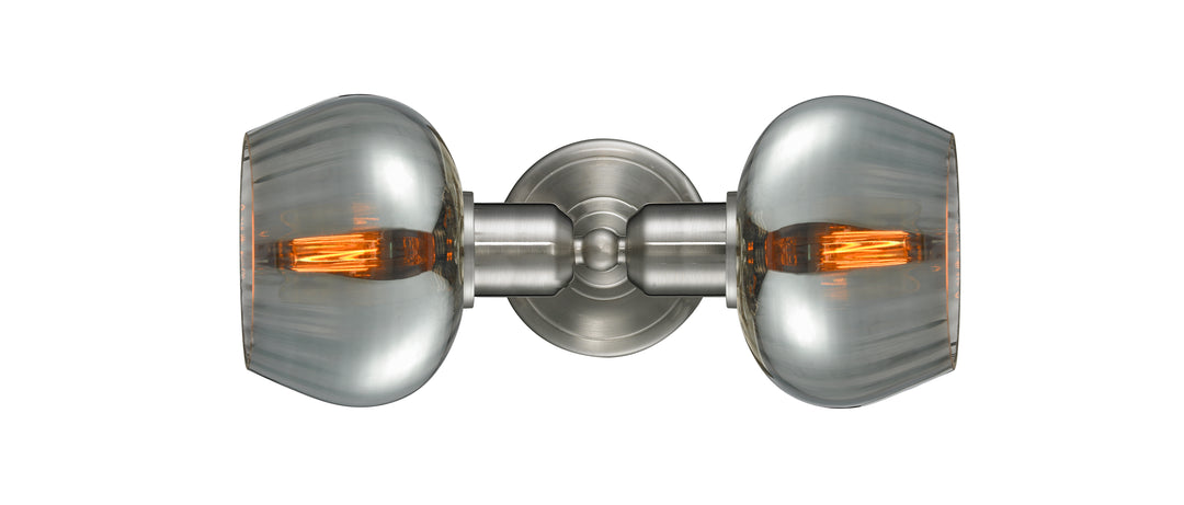 Innovations Austere 900-2W-SN-G93 Bath Vanity Light 16 in. wide - Brushed Satin Nickel