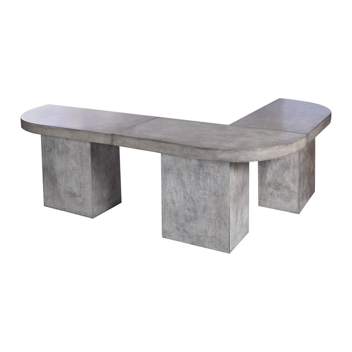 Elk Lighting 157-054L  Millfield Outdoor Polished Concrete