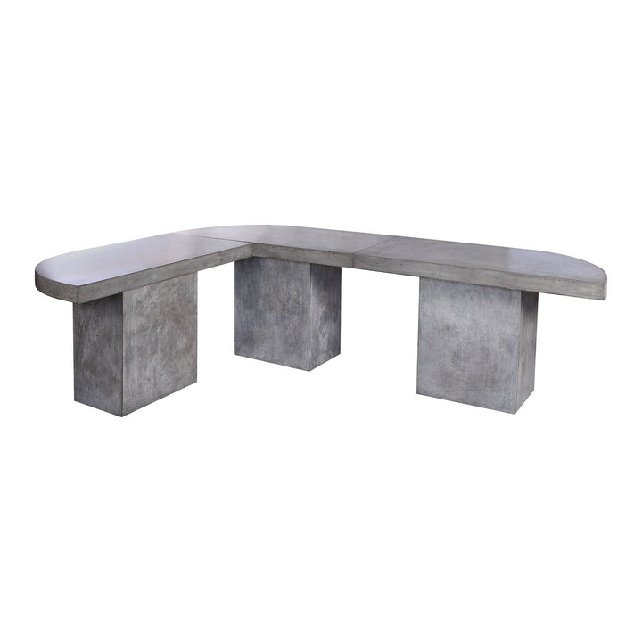 Elk Lighting 157-054R  Millfield Outdoor Polished Concrete