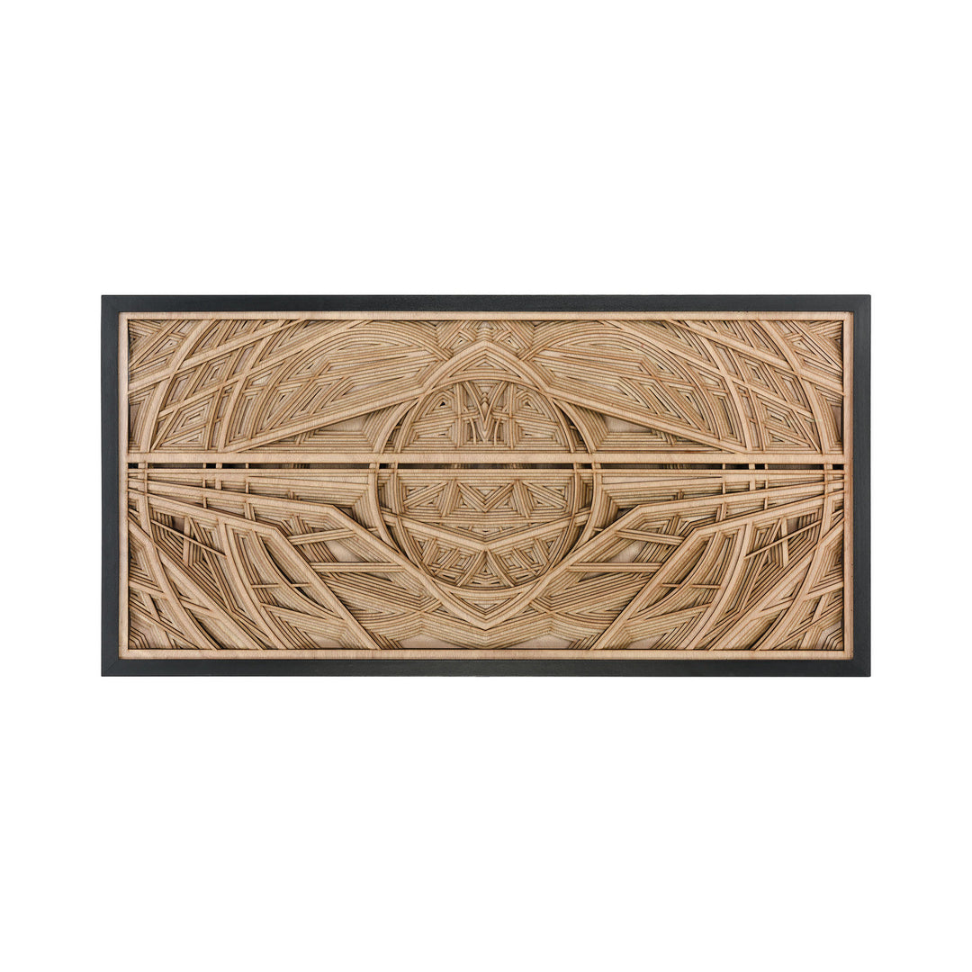 Elk Lighting 3168-059  Yggdrasil Mirror Black