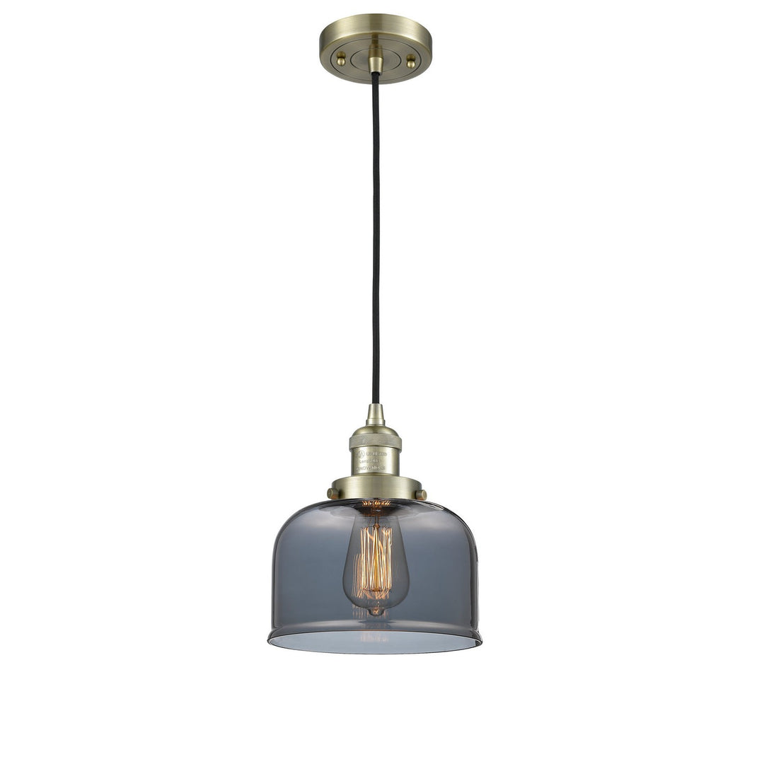 Innovations Franklin Restoration 201C-AB-G73 Pendant Light - Antique Brass