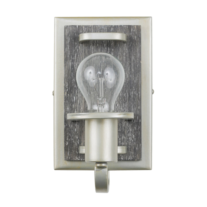Varaluz Lofty 268B01SOG Wall Sconce Light - Silverado